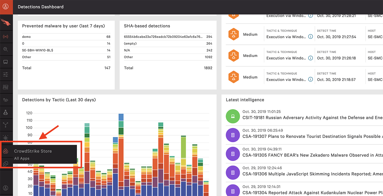 color screenshot showing the Flacon user interface