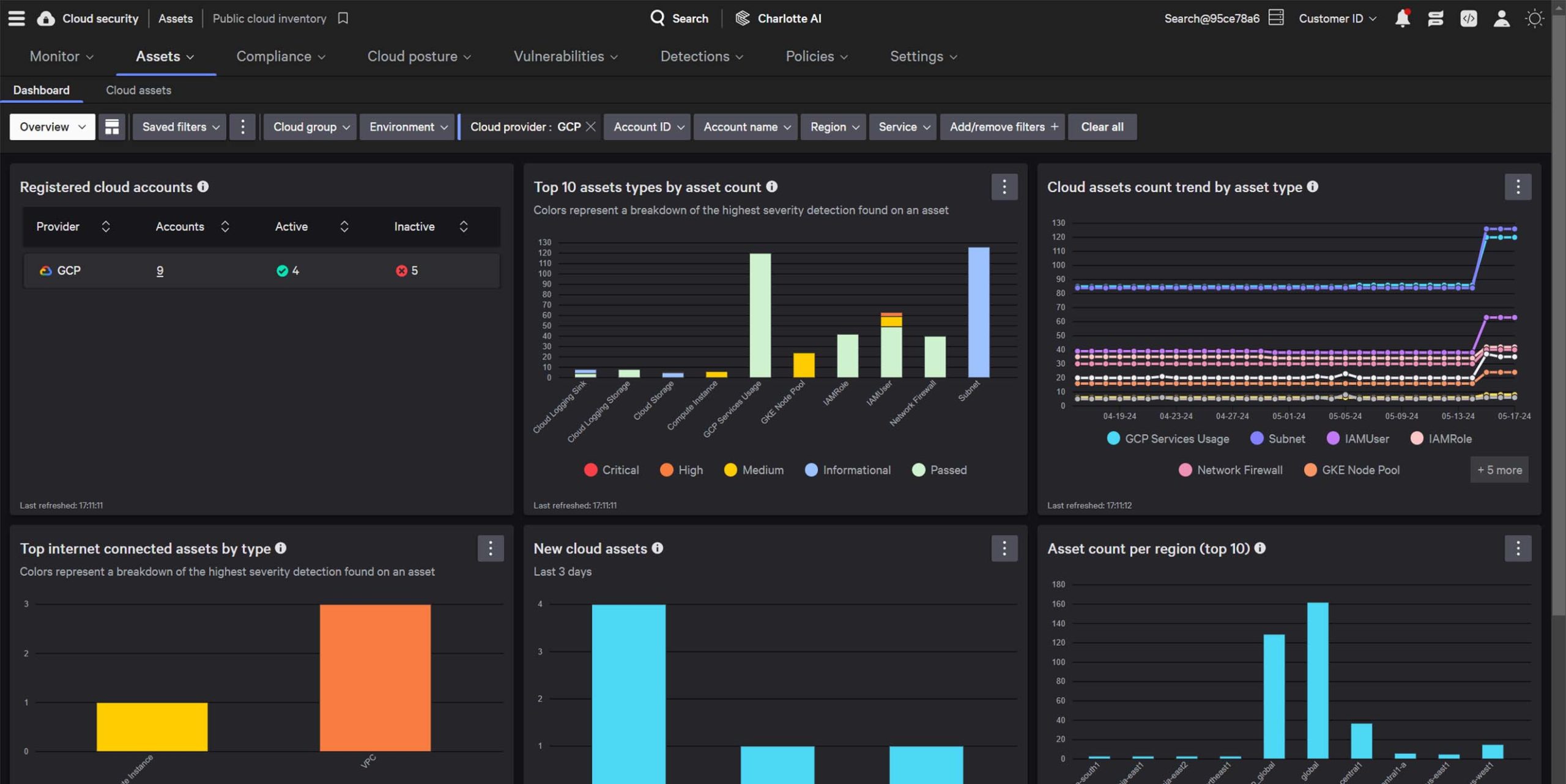 Get unified visibility across Google Cloud and multi-cloud workloads